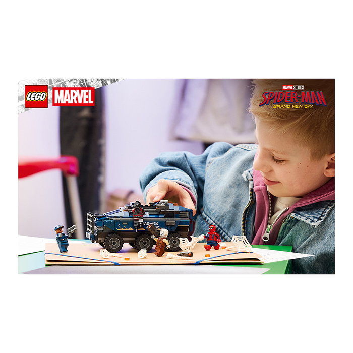 LEGO Marvel Spider-Man: Persecución del Furgón Penitenciario 76349