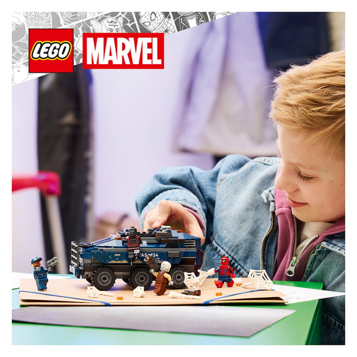 LEGO Marvel Spider-Man: Persecución del Furgón Penitenciario 76349