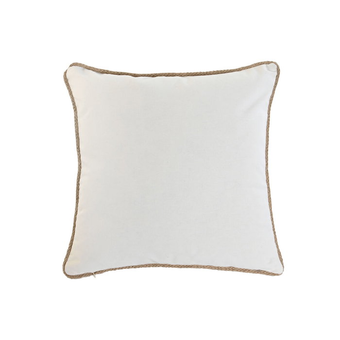 DKD Home Decor Set de 2 Cojines de Algodón Impresos Multicolor 45x45 cm