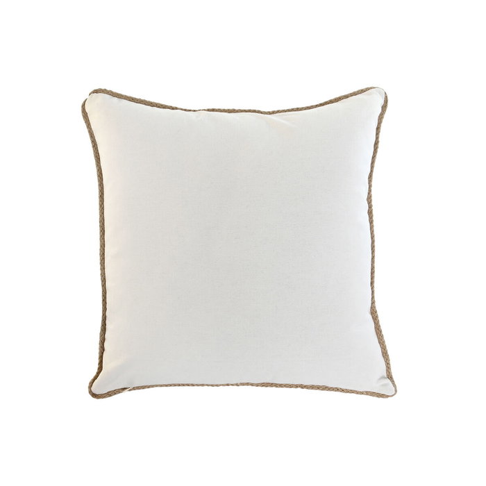 DKD Home Decor Set de 2 Cojines de Algodón Impresos Multicolor 45x45 cm