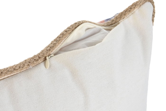 DKD Home Decor Surtido23 Cojín Romantico Multicolor 5 x 45 x 45 cm (2 Unidades) Poliéster