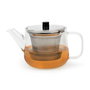 Bredemeijer Tetera Merano con filtro de acero inoxidable, 1,1 l transparentes