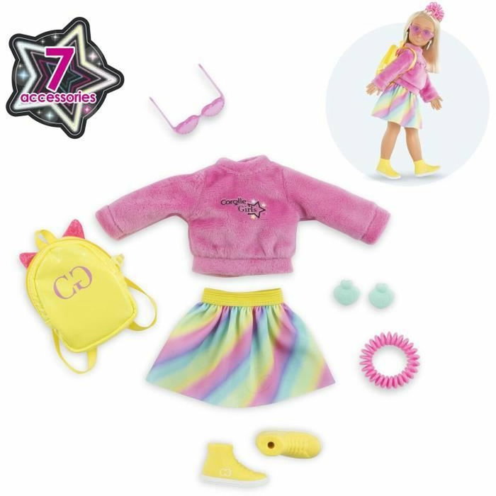 Corolle Vestidor neón para muñeca maniquí de 28 cm