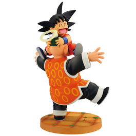 Banpresto Figura Ichibansho Son Goku & Grandpa Son Gohan Dragon History II Dragon Ball 16cm