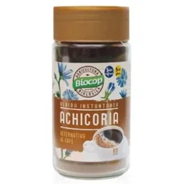 BIOCOP Achicoria Soluble 100g Bio - Bebida Instantánea Alternativa al Café, Sin Cafeína y Sin Gluten, Alto Contenido en Fibra