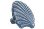 DKD Home Decor Pomo Mediterraneo Azul Hierro Colado 3 x 8 x 4 cm (12 Unidades)