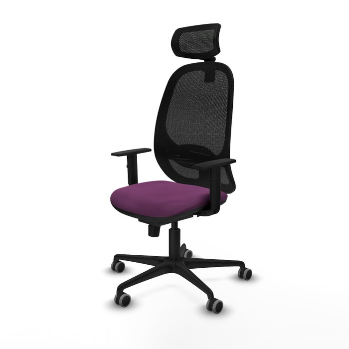 PIQUERAS Y CRESPO Silla de oficina Cilanco con mecanismo Sincro Morada PIQUERAS Y CRESPO Silla de oficina Cilanco con mecanismo Sincro Morada