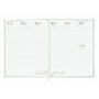 Finocam Agenda Anual Dynamic London 2025 Menta Tapa Dura Acolchada 210x270 mm