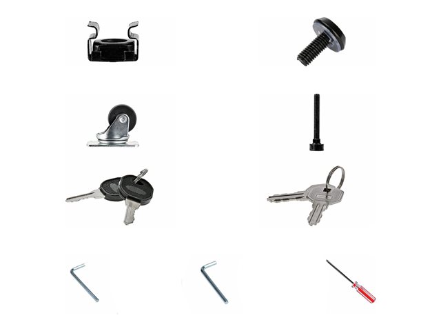 StarTech.com Armario Rack Móvil para Servidores 15U - RK1536BKF - 15 Unidades 19" Profundidad 32in - Carga 800 kg - Incluye Ruedas y Cerradura StarTech.com Armario Rack Móvil para Servidores 15U - RK1536BKF - 15 Unidades 19" Profundidad 32in - Carga 800 kg - Incluye Ruedas y Cerradura