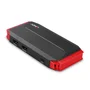 Lindy 43377 Tarjeta de Captura de Vídeo HDMI 4K 3840x2160 a USB Tipo-C, USB 3.2 Gen 1, 18 Gbit/s, HDR, Color Gris/Rojo