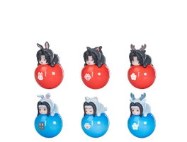 Grandmaster of Demonic Cultivation Minifiguras Yura Yura Mascot 5 cm Expositor (6)