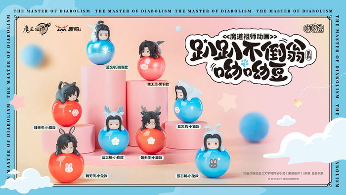Grandmaster of Demonic Cultivation Minifiguras Yura Yura Mascot 5 cm Expositor (6)