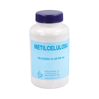 ESTEL-FARMA Metilcelulosa 500 mg - 100 Cápsulas ESTEL-FARMA Metilcelulosa 500 mg - 100 Cápsulas