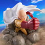 Banpresto Figura One Punch Man Saitama Diorama Escena de Acción 15-18 cm PVC ABS Colección Anime
