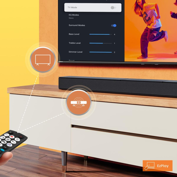 Hisense hs2000 Altavoz Soundbar 2.1 Canales 240 W Hisense hs2000 Altavoz Soundbar 2.1 Canales 240 W