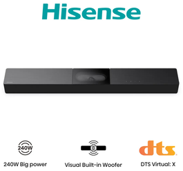 Hisense HS2000 Barra de Sonido 2.1 canales 240 W