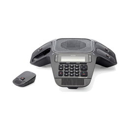 Auerswald COMfortel C-400 Teléfono IP para Conferencias Profesional, Negro, Pantalla LCD, PoE, Soporta 4 Micrófonos, Codecs G.711/G.722