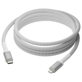 dbramante 1928 CB25CLGR7121 Cable USB-C a Lightning 2.5m Blanco