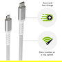 dbramante 1928 CB25CLGR7121 Cable USB-C a Lightning 2.5m Blanco