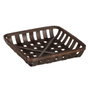 Ixia Set de 3 Cestas Decorativas de Madera Marrón (3 Tamaños)​