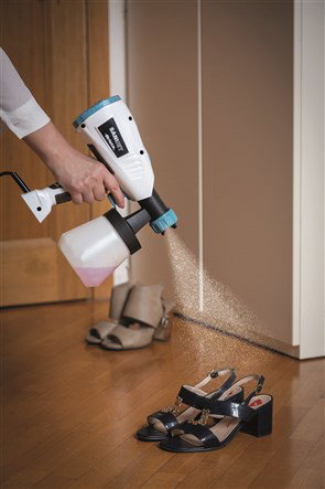 Ariete 4126 Nebulizador Higienizante SaniJet para Desinfección COVID-19, Difusor de Solución Sanitizante Hasta 200m2