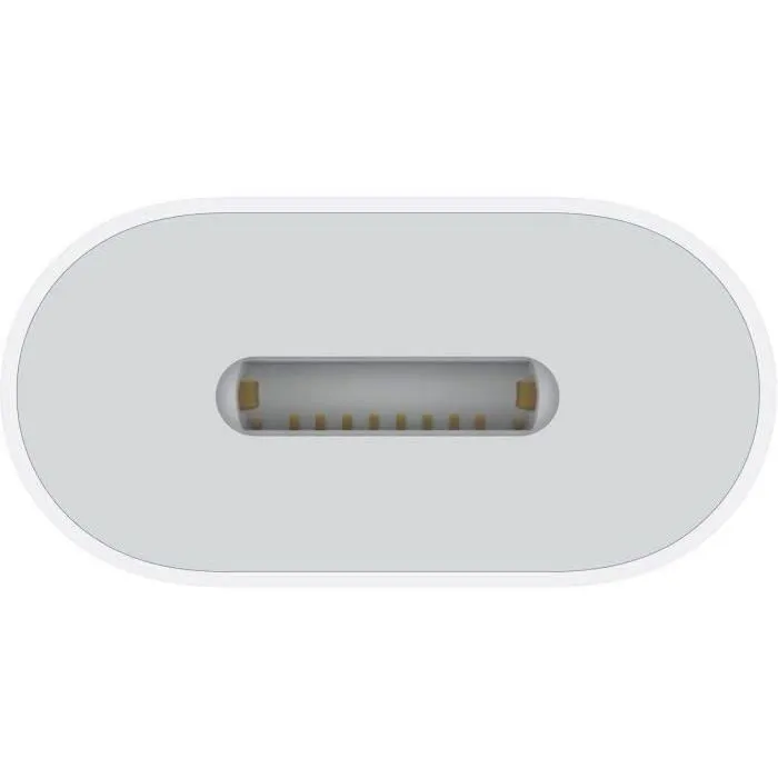Apple Adaptador USB-C a Lightning Blanco MUQX3ZM/A Apple Adaptador USB-C a Lightning Blanco MUQX3ZM/A