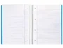Liderpapel Micro Smart Cuaderno Espiral A4 Tapa Blanda 80 Hojas 75gr 7mm Doble Margen 4 Taladros Colores