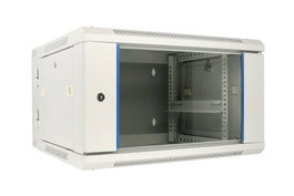 Extralink Armario Rack 6U 600x600 Gris de Dos Secciones
