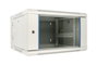 Extralink Armario rack 6U 600x600 Gris de dos secciones