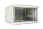 Extralink Armario rack 6U 600x600 Gris de dos secciones