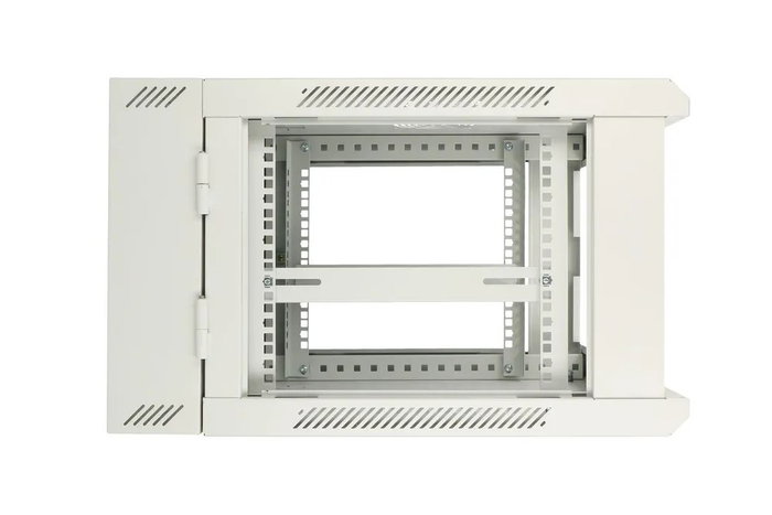 Extralink Armario rack 6U 600x600 Gris de dos secciones