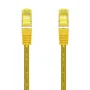 AISENS - CABLE DE RED LATIGUILLO RJ45 LSZH CAT.7 600 MHZ S/FTP PIMF AWG26, AMARILLO, 0.5M