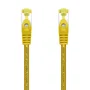 AISENS - CABLE DE RED LATIGUILLO RJ45 LSZH CAT.7 600 MHZ S/FTP PIMF AWG26, AMARILLO, 0.5M