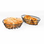 Panera Quttin Metal Ovalado 23 x 16,5 x 5,5 cm (12 Unidades)
