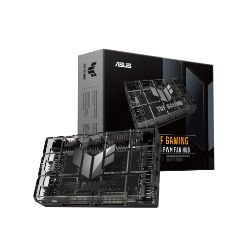 Asus TUF Gaming ARGB PWM Concentrador de Ventilador Controlador Negro 90DA00C0-B09000