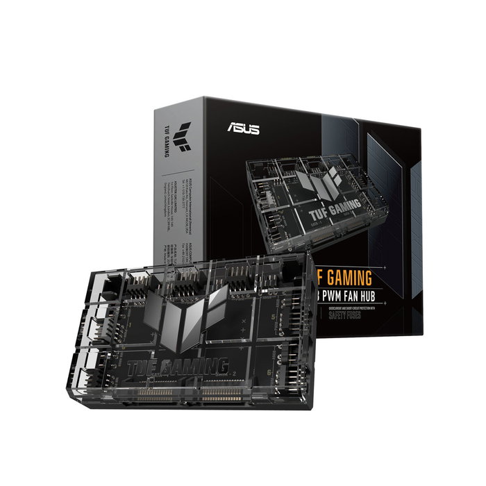 ASUS TUF Gaming ARGB PWM Fan Hub Negro ASUS TUF Gaming ARGB PWM Fan Hub Negro