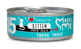 Disugual Mini-Me Kitten Trucha 12x85 gr Comida Húmeda para Gatitos