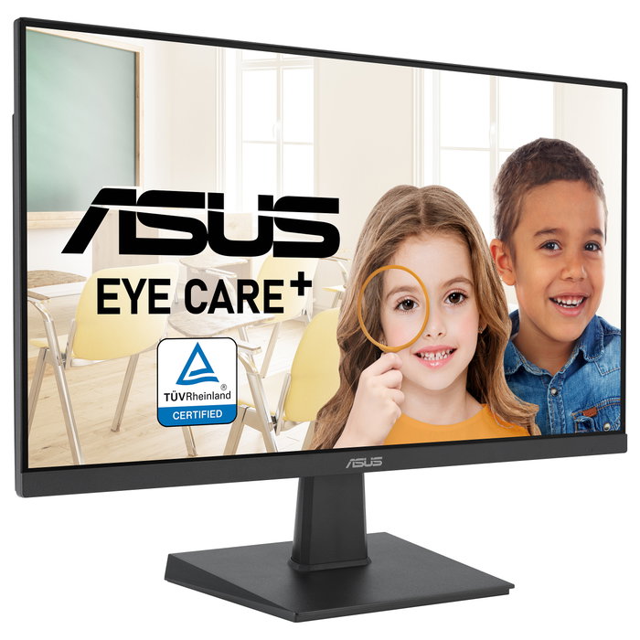 ASUS Monitor VA27EHF Eye Care 27 Pulgadas (68.6 cm) Full HD IPS 100Hz 1ms, Tecnologia Low Blue Light y Flicker Free, HDMI 1.4, Negro
