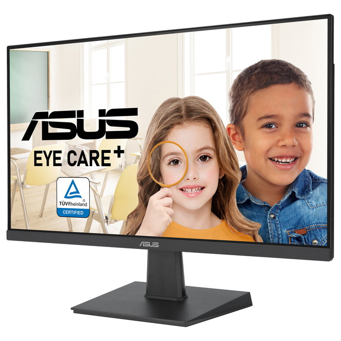 ASUS Monitor VA27EHF Eye Care 27 Pulgadas (68.6 cm) Full HD IPS 100Hz 1ms, Tecnologia Low Blue Light y Flicker Free, HDMI 1.4, Negro