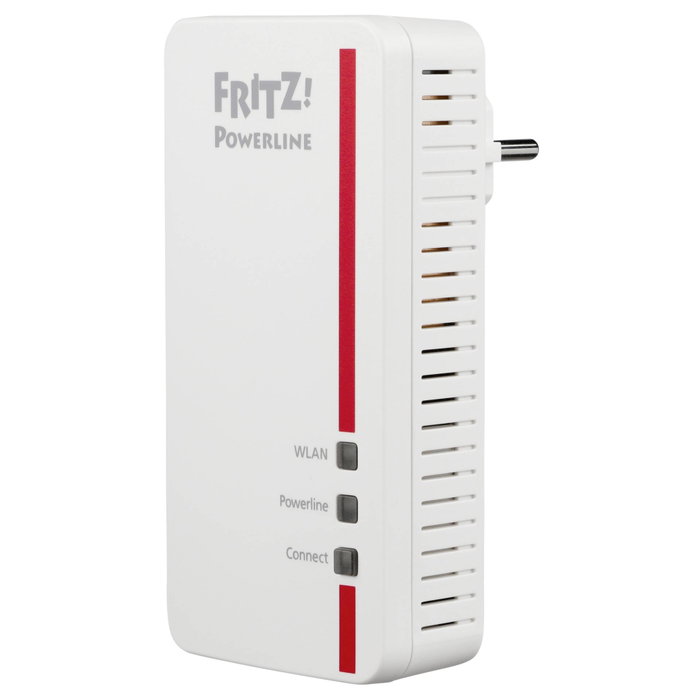 AVM FRITZ! Powerline 1260E con Ethernet integrado y WiFi, Blanco AVM FRITZ! Powerline 1260E con Ethernet integrado y WiFi, Blanco