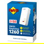 AVM FRITZ! Powerline 1260E Adaptador Powerline WiFi 1200 Mbit/s con Puerto Ethernet Gigabit Blanco 1 Unidad