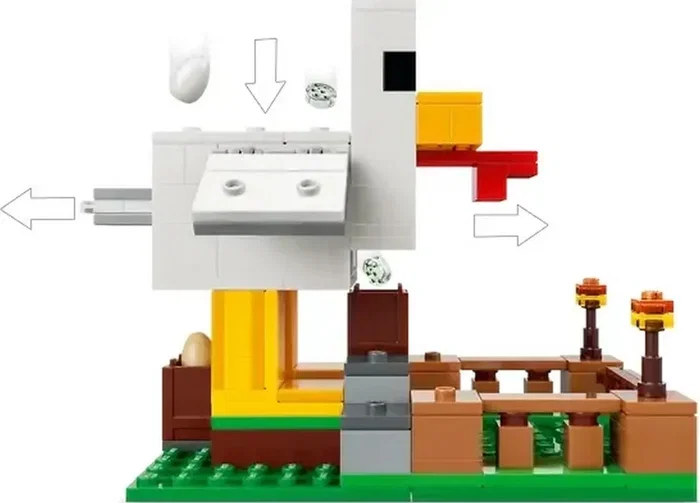 Lego Minecraft La Granja de Gallinas 21585