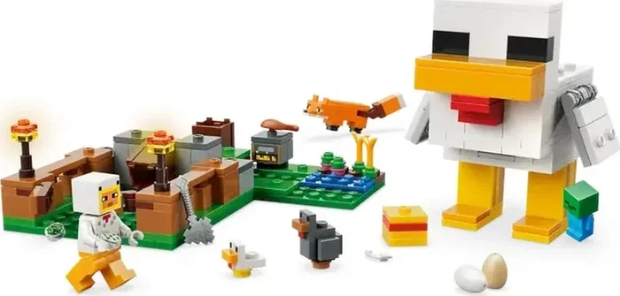 Lego Minecraft La Granja de Gallinas 21585
