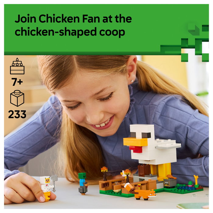 LEGO Minecraft La Granja de las Gallinas 21585