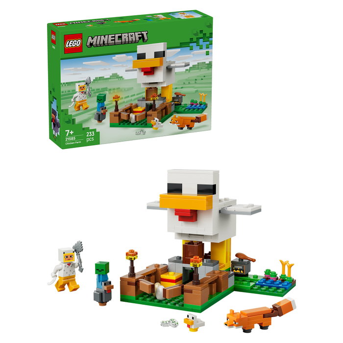 LEGO Minecraft La Granja de las Gallinas 21585
