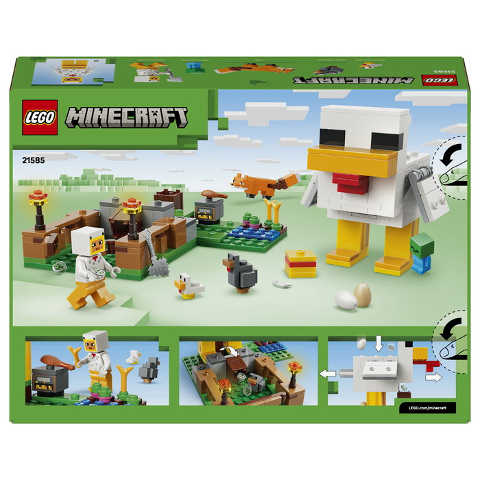 LEGO Minecraft La Granja de las Gallinas 21585