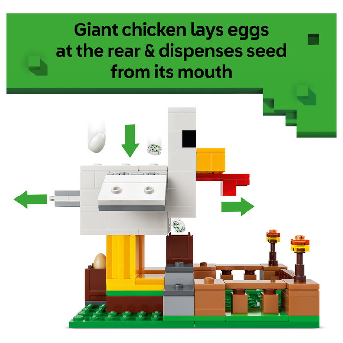 LEGO Minecraft La Granja de las Gallinas 21585
