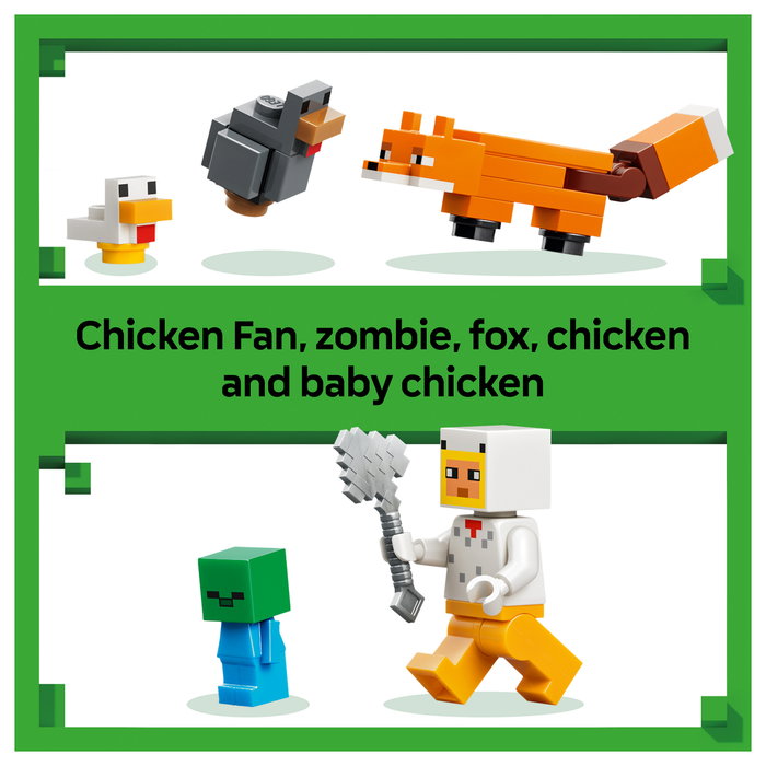 LEGO Minecraft La Granja de las Gallinas 21585