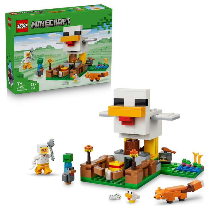 LEGO Minecraft La Granja de las Gallinas 21585
