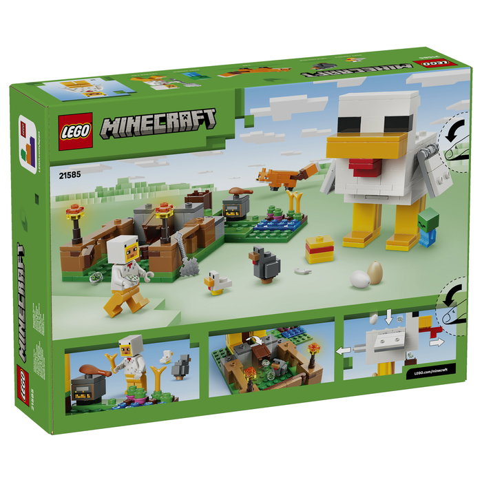LEGO Minecraft La Granja de las Gallinas 21585